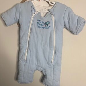 Light Blue Baby Magic Sleepsuit One-Piece large